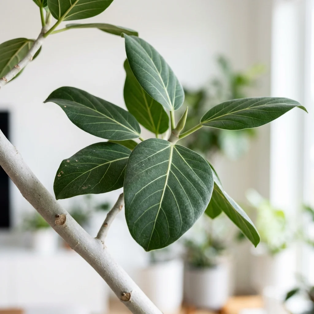 Identifica e cura Ficus Audrey (Ficus benghalensis 'Audrey') con Plant AI