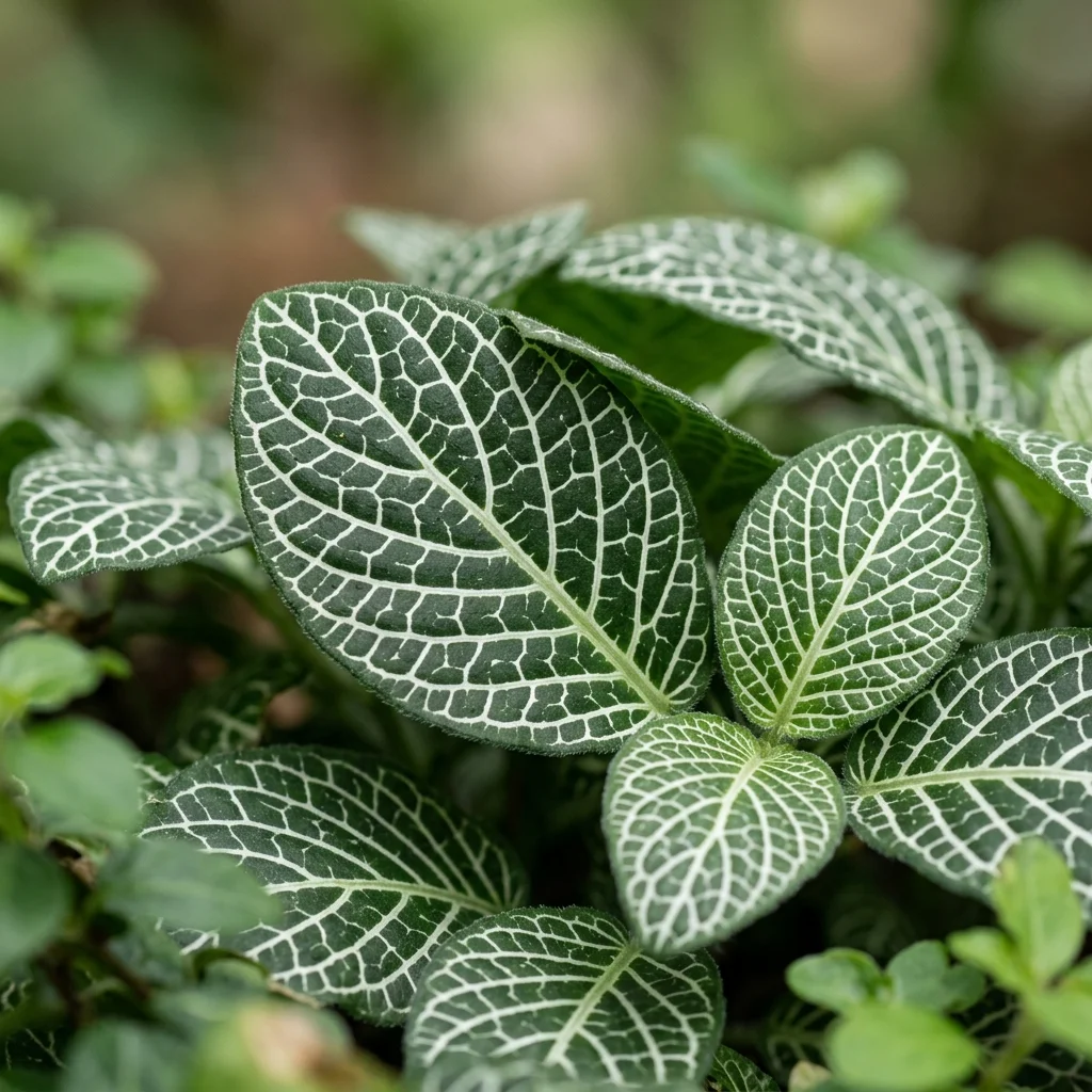 Identifica e cura White Nerve Plant (Fittonia albivenis) con Plant AI