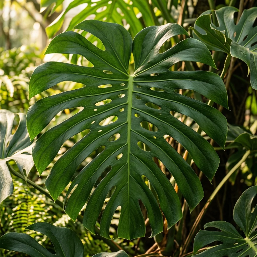 Identifica e cura Monstera Deliciosa (Monstera deliciosa) con Plant AI