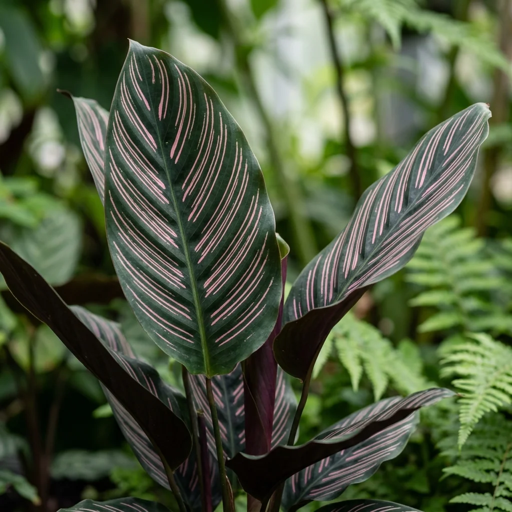 Identifica e cura Pinstripe Calathea (Goeppertia ornata) con Plant AI