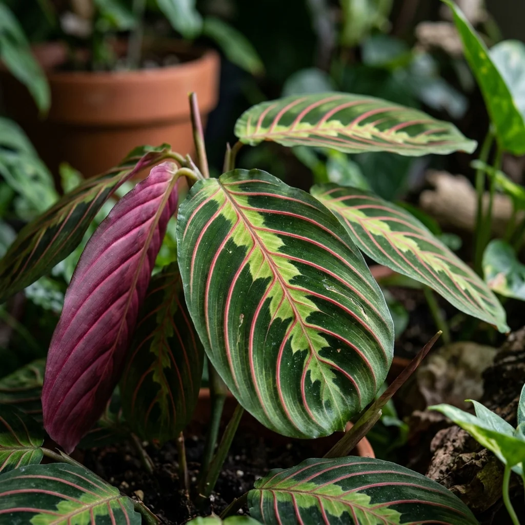 Identifica e cura Red Maranta (Maranta leuconeura) con Plant AI