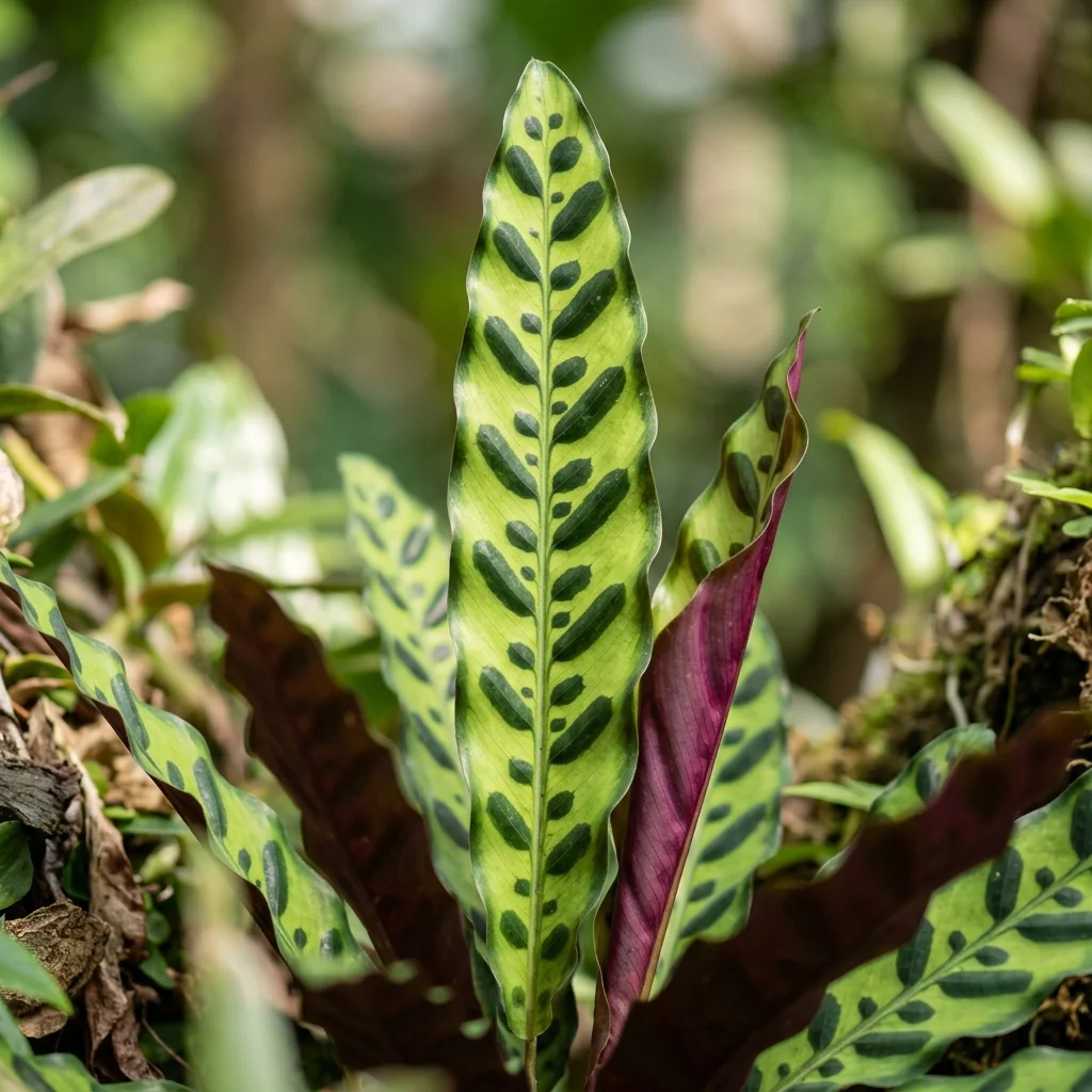 Identifica e cura Calathea serpente (Goeppertia insignis) con Plant AI