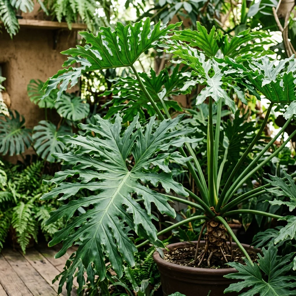 Identifica e cura Split Leaf Philodendron (Thaumatophyllum bipinnatifidum) con Plant AI
