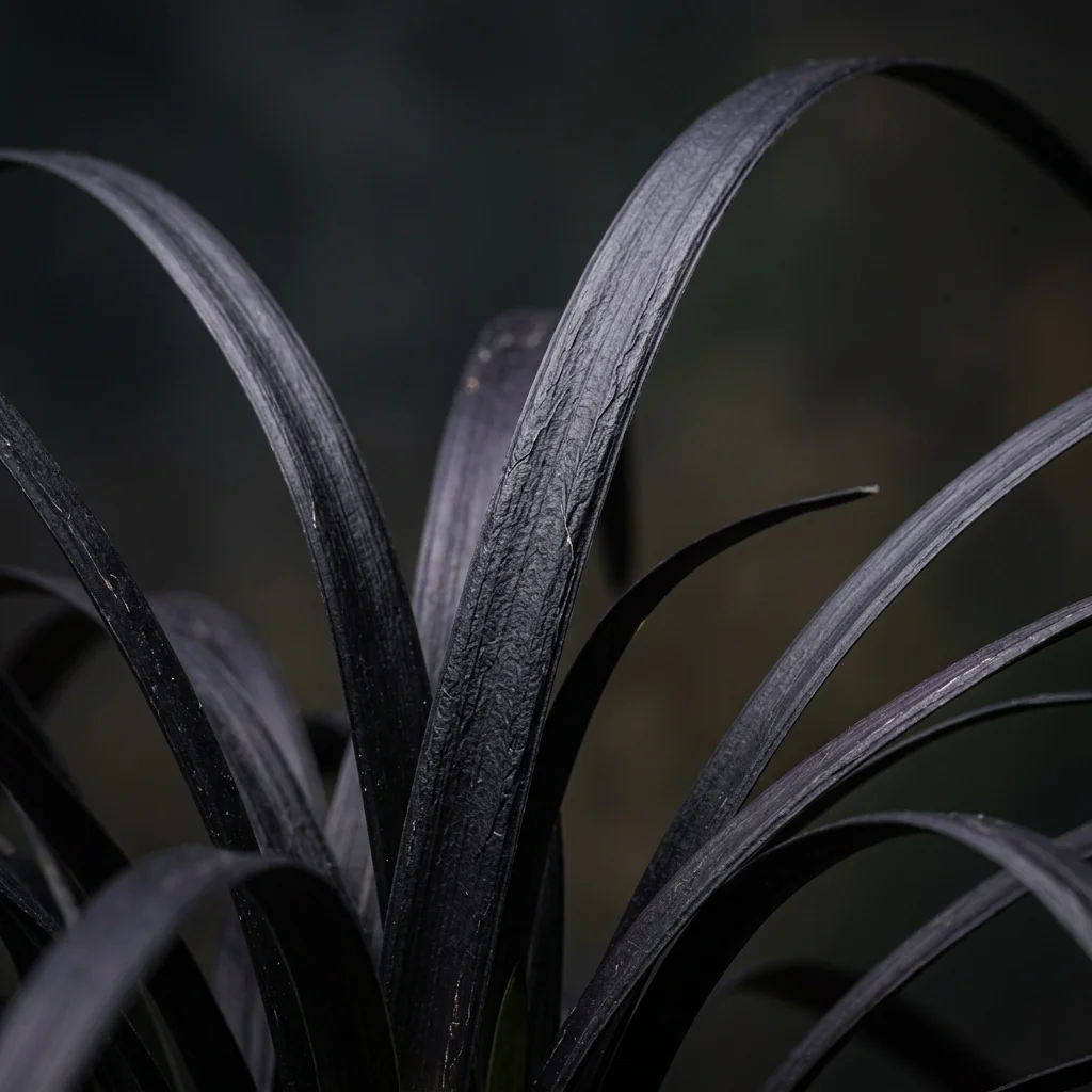 Identifica e cura Black Mondo Grass (Ophiopogon planiscapus 'Nigrescens') con Plant AI