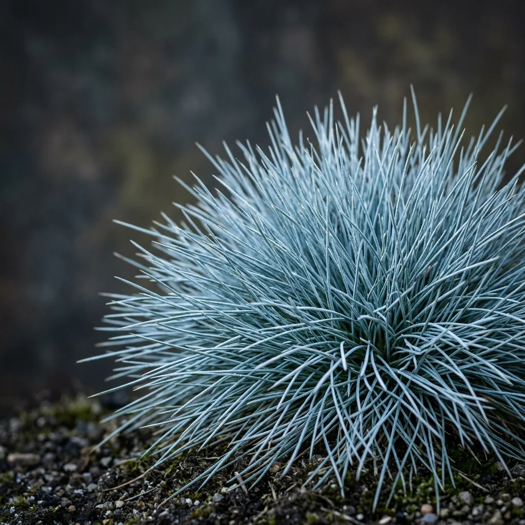 Identifica e cura Blue Fescue (Festuca glauca 'Elijah Blue') con Plant AI