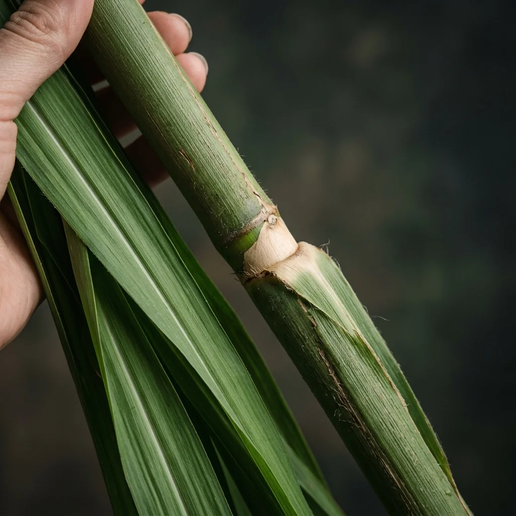 Identifica e cura Giant Miscanthus (Miscanthus x giganteus) con Plant AI
