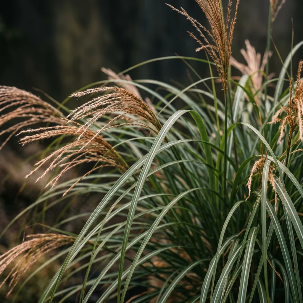 Identifica e cura Maiden Grass (Miscanthus sinensis 'Gracillimus') con Plant AI