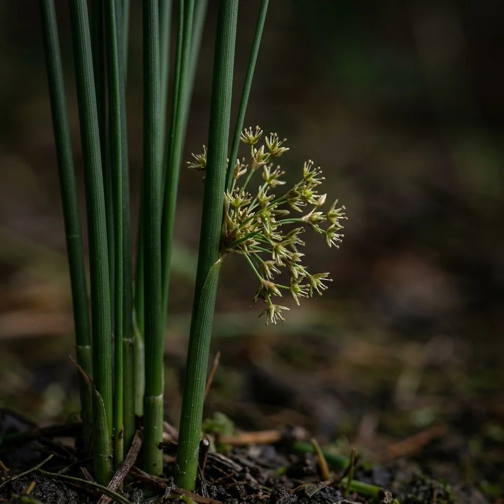 Identifica e cura Soft Rush (Juncus effusus) con Plant AI