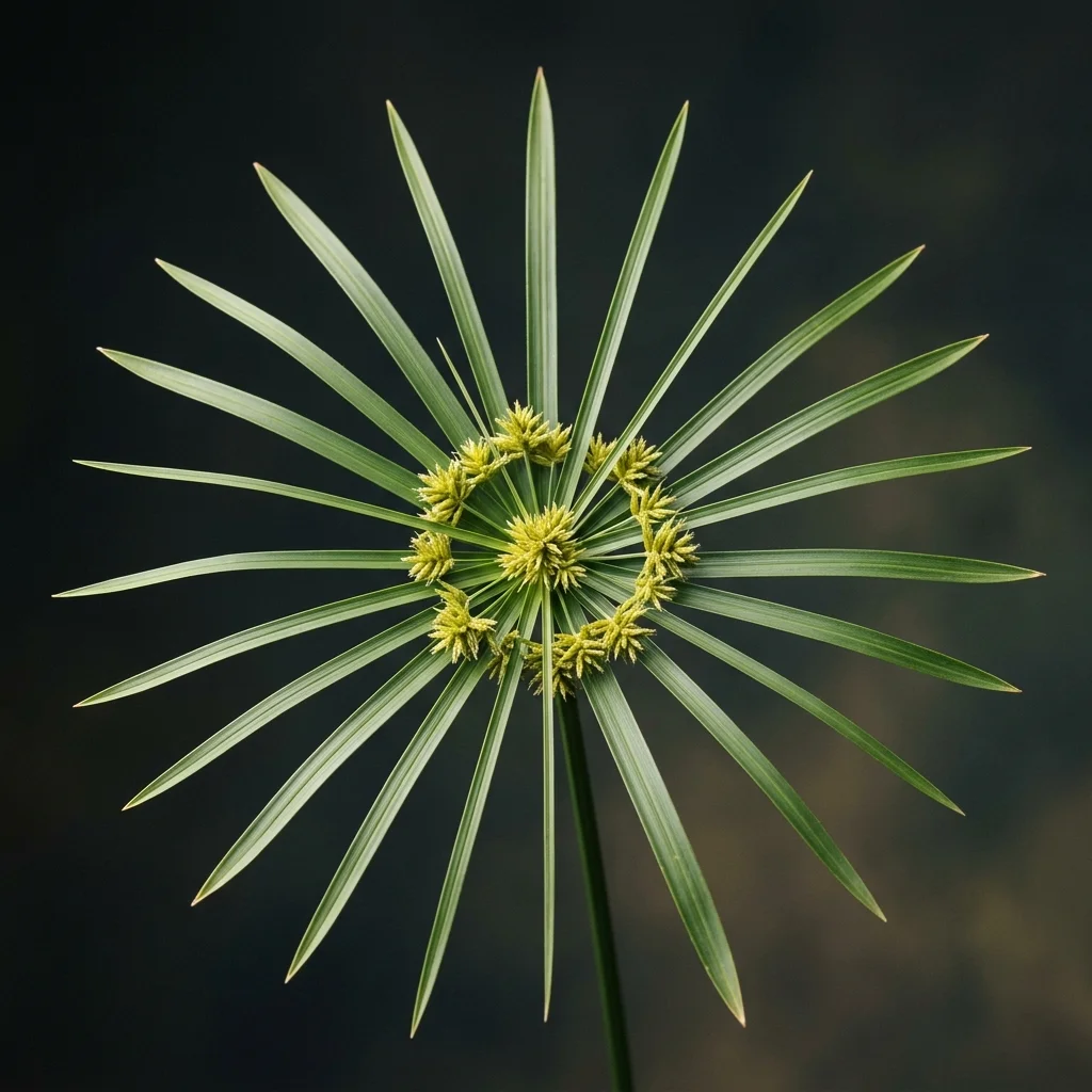 Identifica e cura Umbrella Sedge (Cyperus alternifolius) con Plant AI