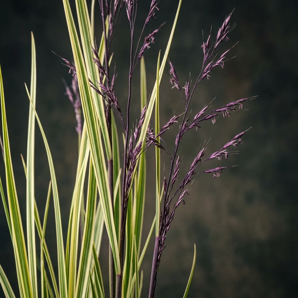 Identifica e cura Variegated Moor Grass (Molinia caerulea 'Variegata') con Plant AI