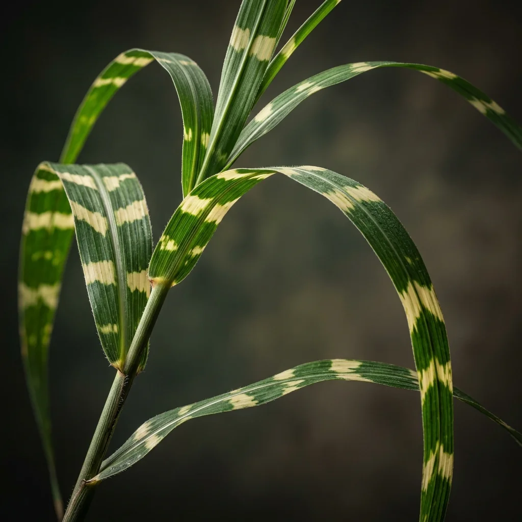 Identifica e cura Zebra Grass (Miscanthus sinensis 'Zebrinus') con Plant AI
