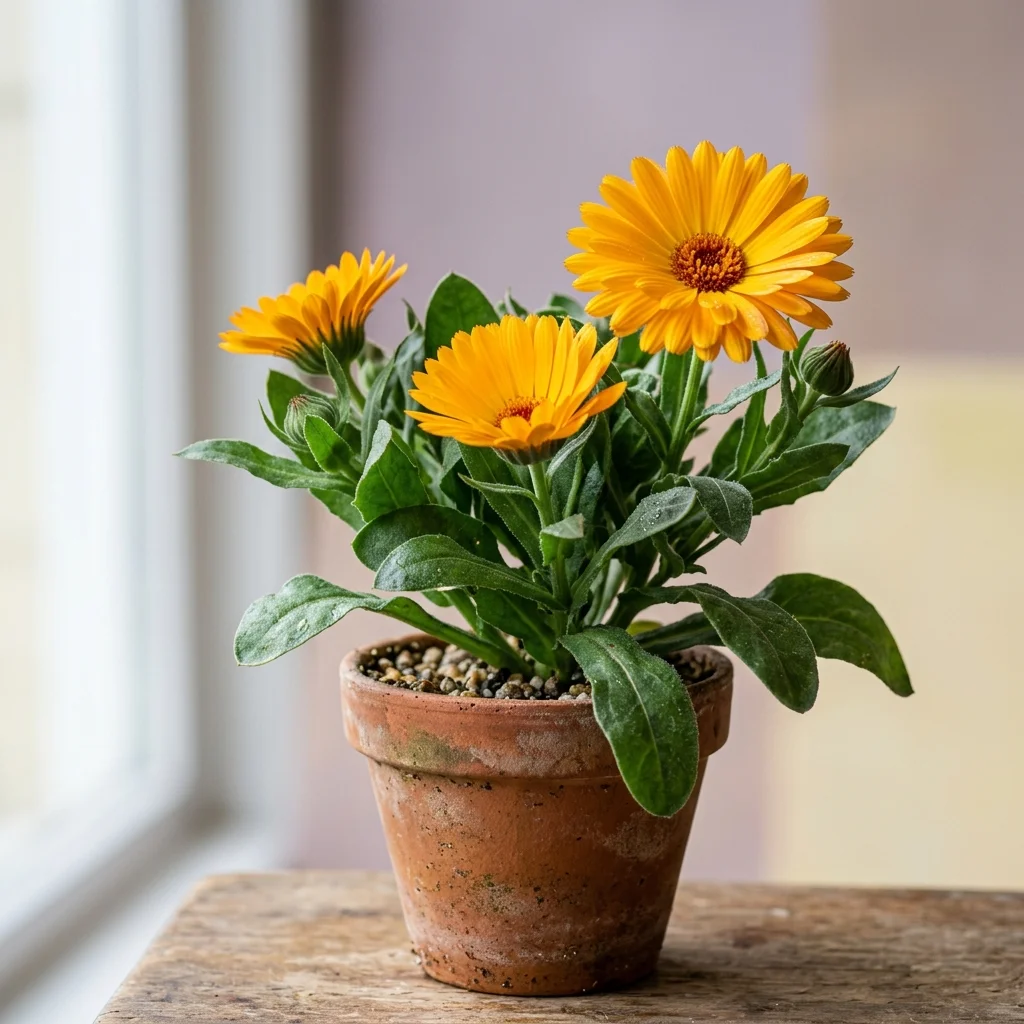 Identifica e cura Calendula (Calendula officinalis) con Plant AI