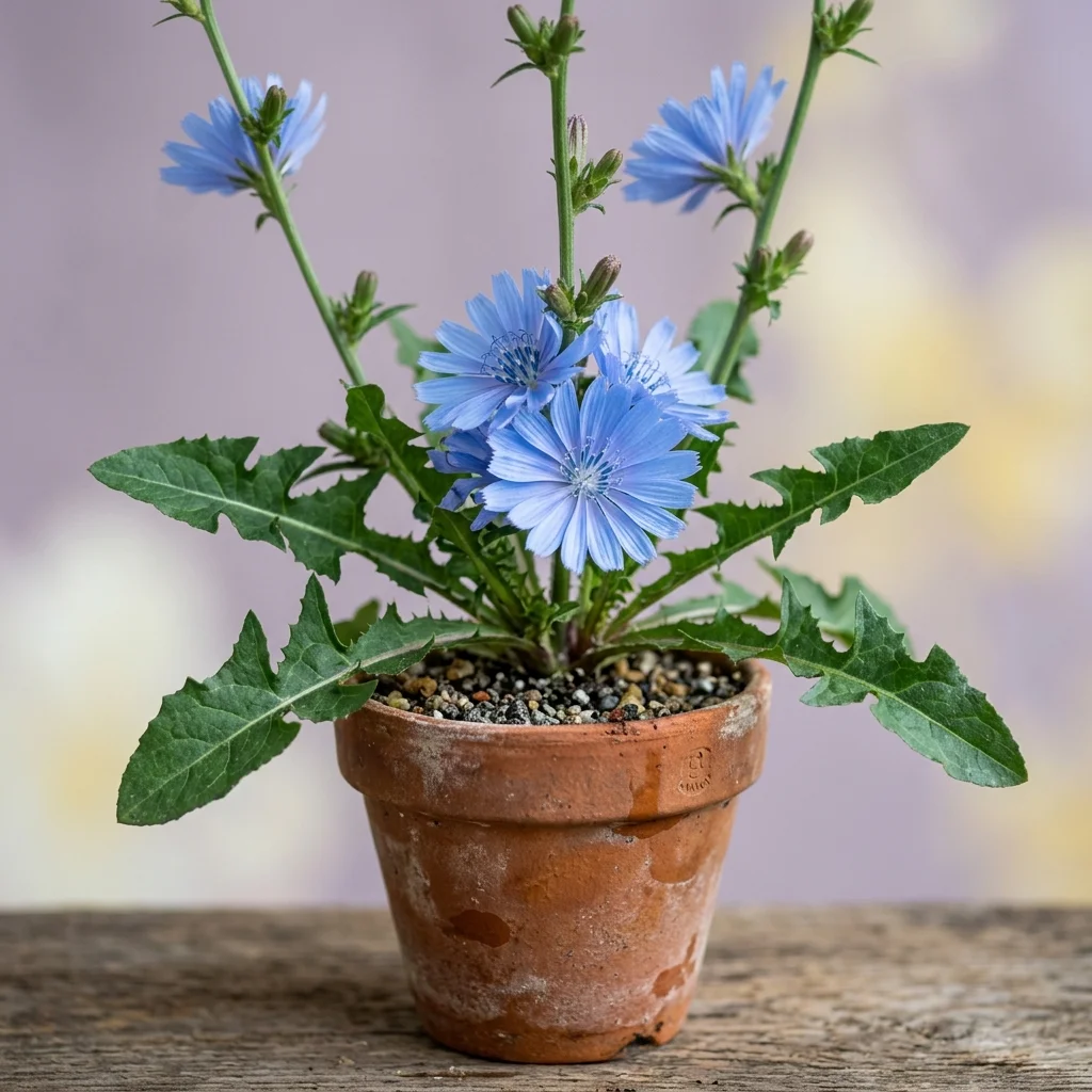 Identifica e cura Chicory (Cichorium intybus) con Plant AI