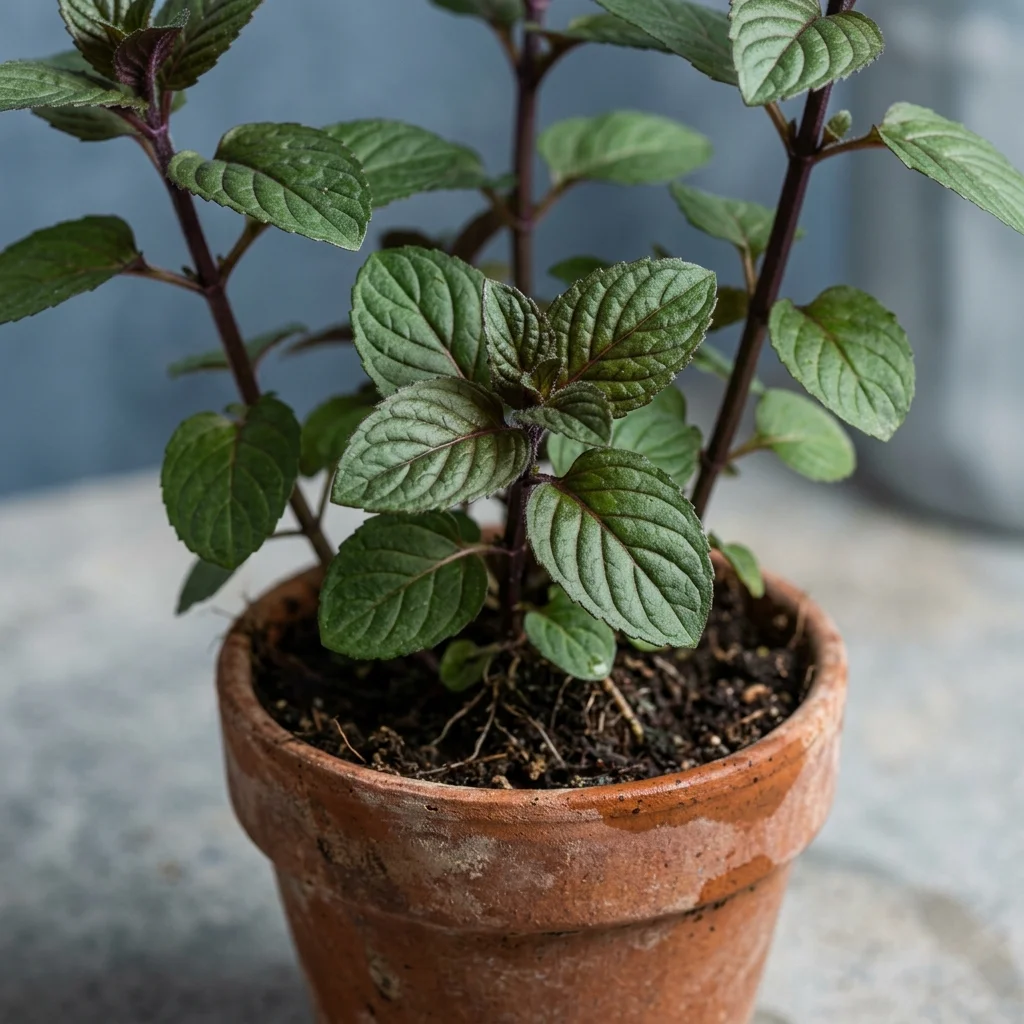 Identifica e cura Chocolate Mint (Mentha x piperita 'Chocolate') con Plant AI