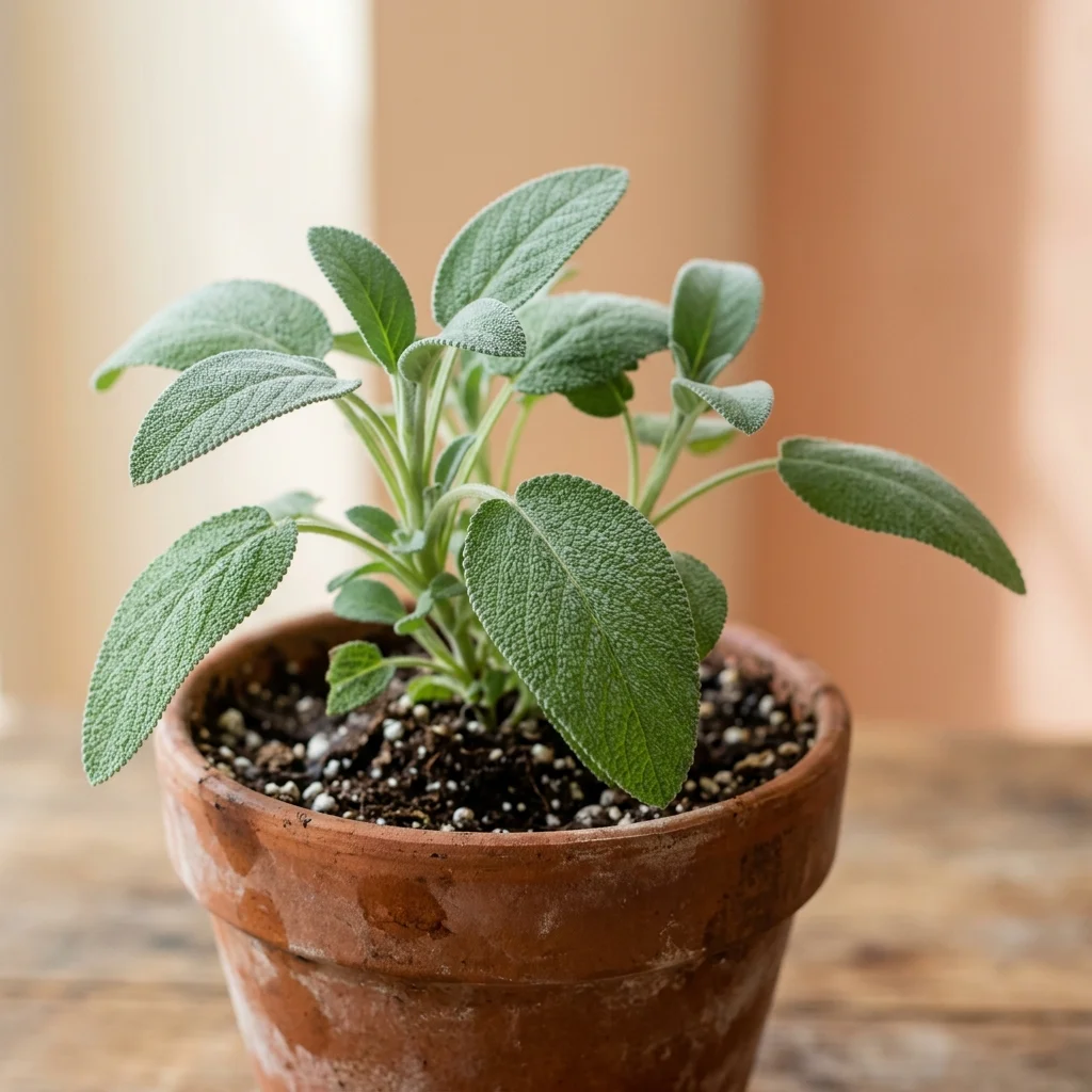 Identifica e cura Garden Sage (Salvia officinalis) con Plant AI