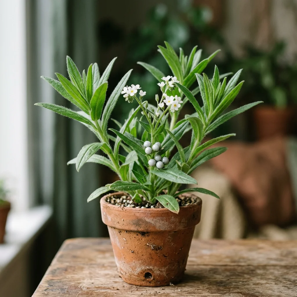 Identifica e cura Gromwell (Lithospermum officinale) con Plant AI