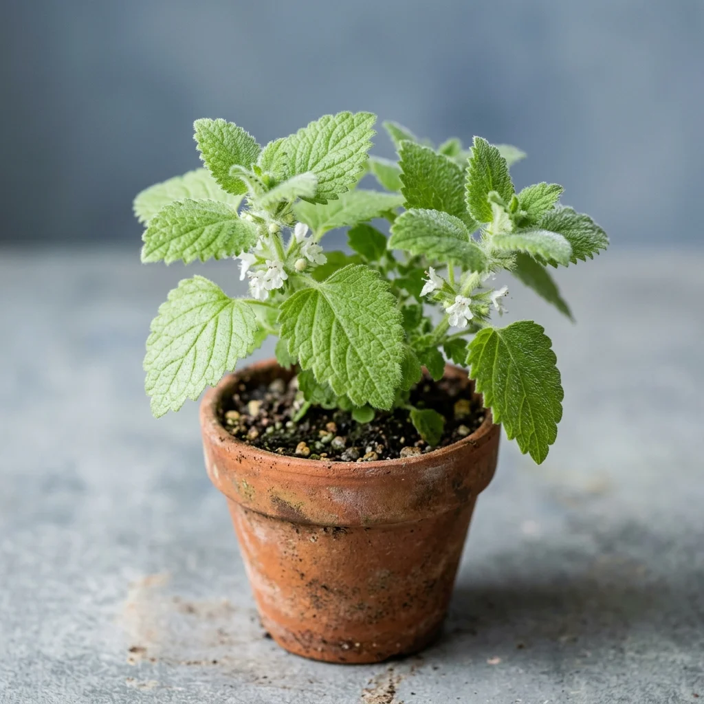 Identifica e cura Hairy Lemon Balm (Melissa officinalis subsp. altissima) con Plant AI
