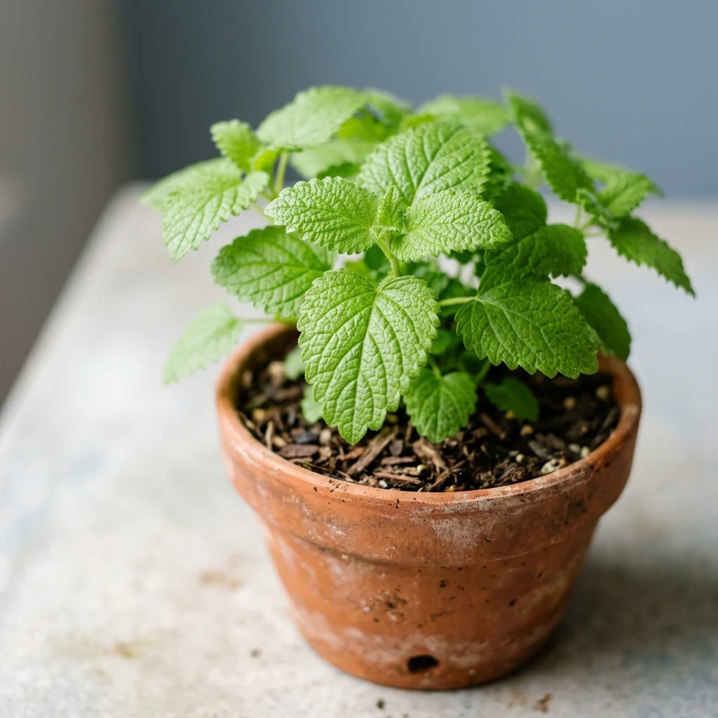 Identifica e cura Lemon Balm (Melissa officinalis) con Plant AI