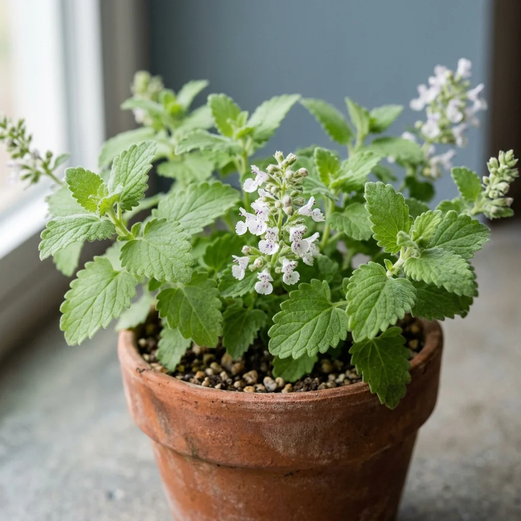 Identifica e cura Lemon Catnip (Nepeta cataria 'Citriodora') con Plant AI