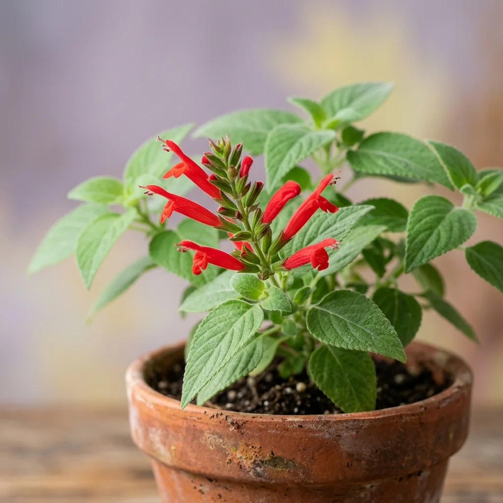 Identifica e cura Pineapple Sage (Salvia elegans) con Plant AI