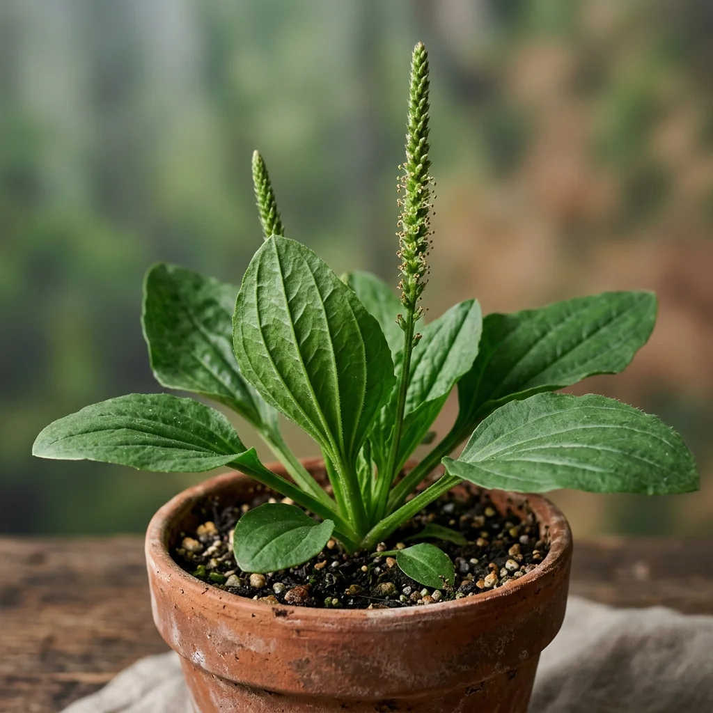 Identifica e cura Plantain Weed (Plantago major) con Plant AI