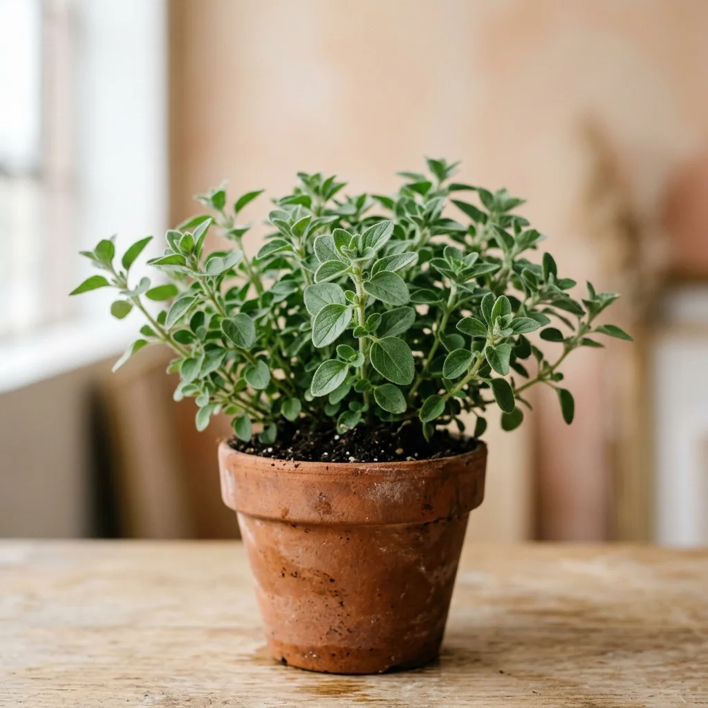 Identifica e cura Sweet Marjoram (Origanum majorana) con Plant AI