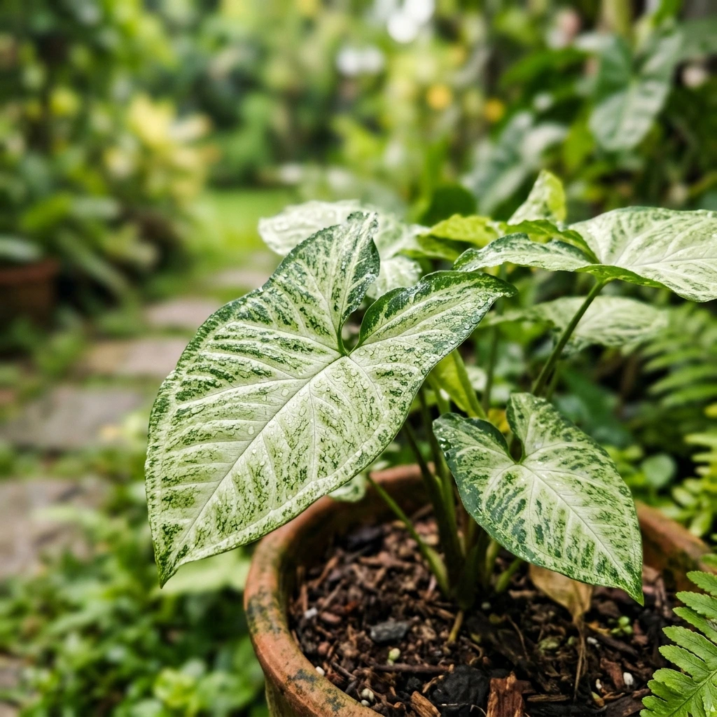 Identifier Syngonium (Syngonium podophyllum) avec Plant AI