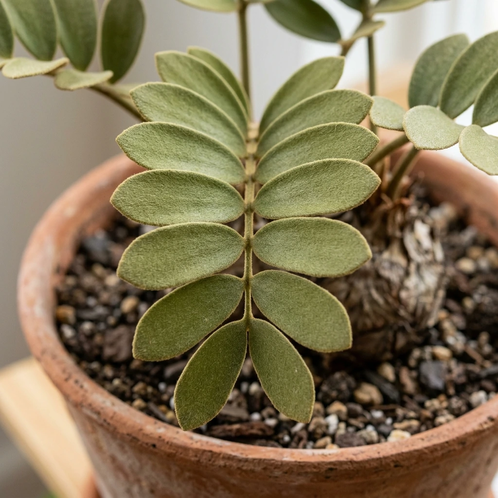 Identifier Zamia carton (Zamia furfuracea) avec Plant AI