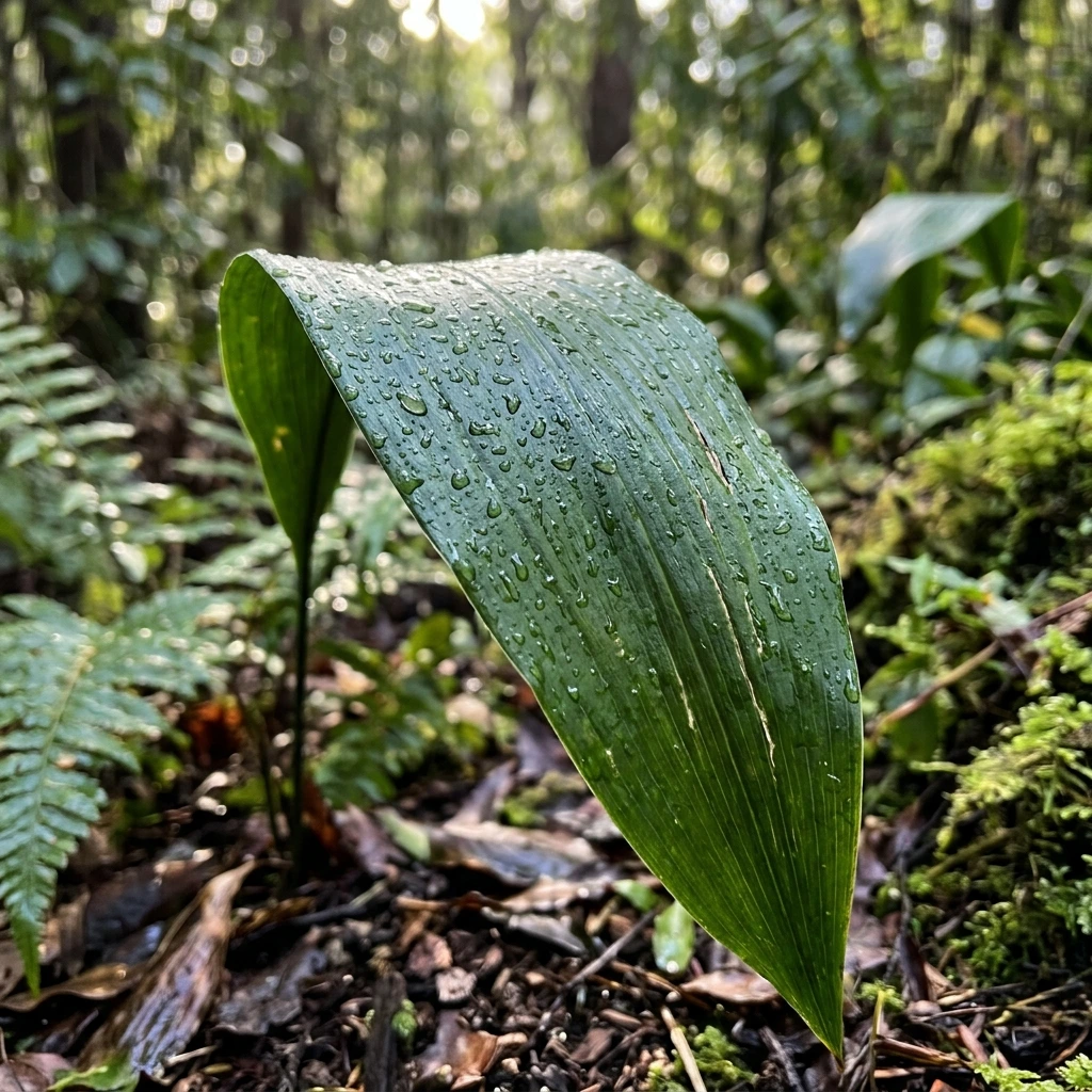 Identifier Aspidistra (Aspidistra elatior) avec Plant AI