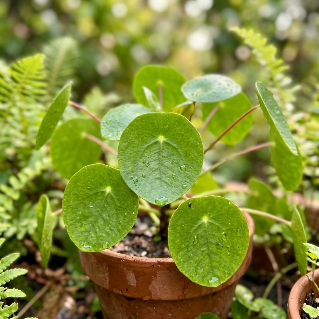Identifier Pilea peperomioides (Pilea peperomioides) avec Plant AI