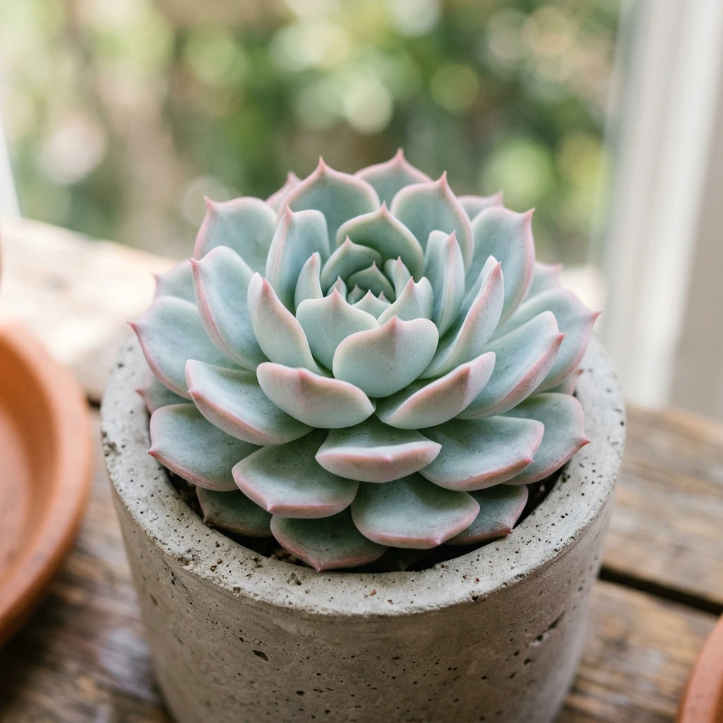 Identifier Echeveria (Echeveria spp.) avec Plant AI