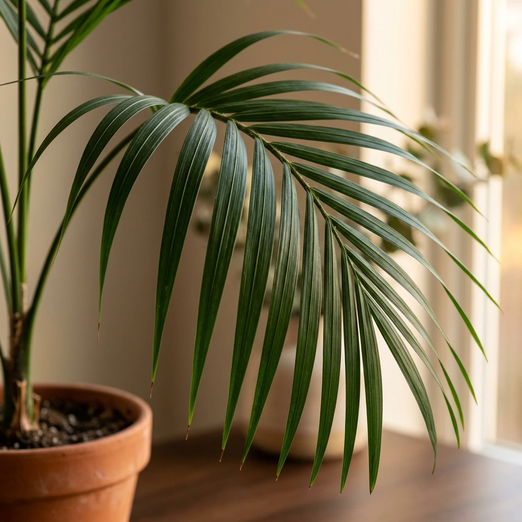 Identifier Kentia (Howea forsteriana) avec Plant AI