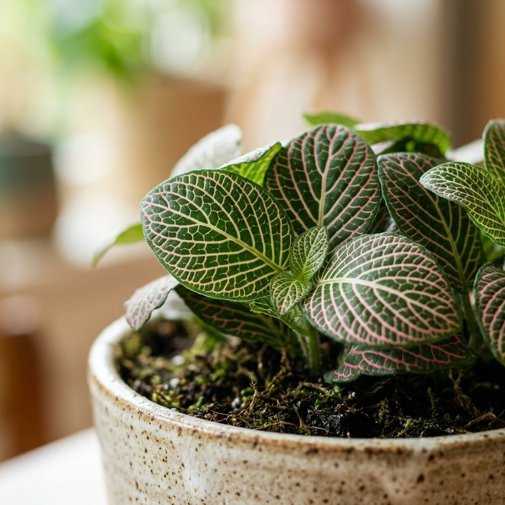 Identifier Fittonia (Fittonia albivenis) avec Plant AI