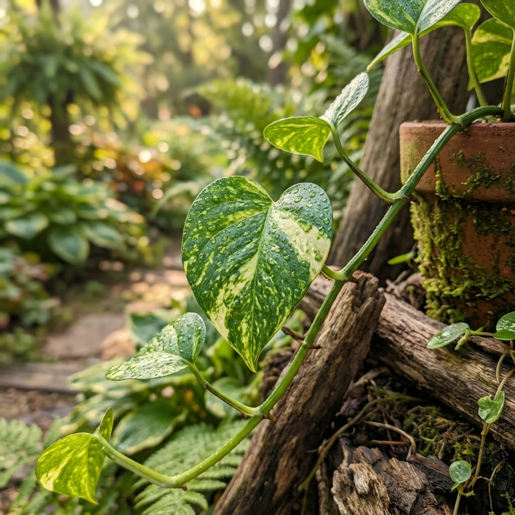 Identifier Pothos (Epipremnum aureum) avec Plant AI