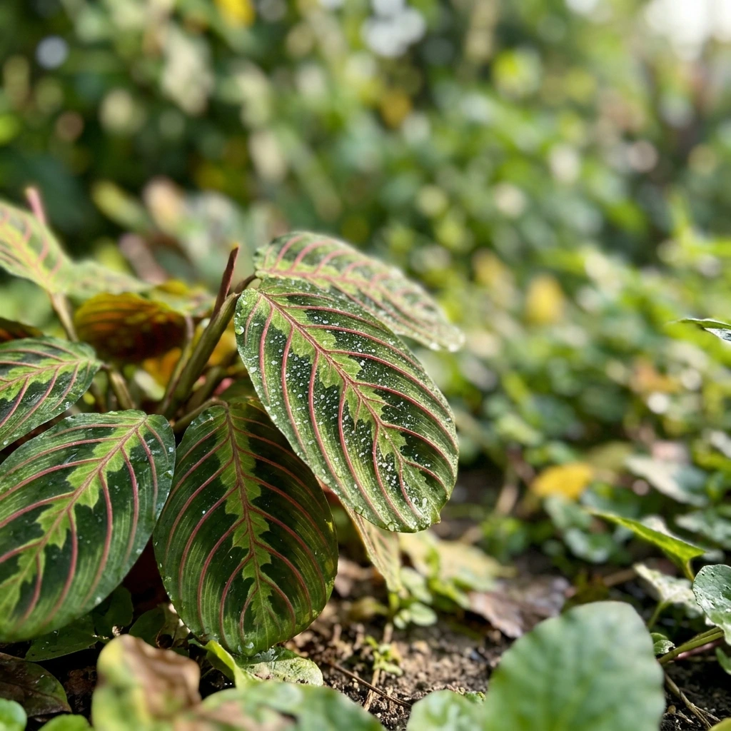 Identifier Maranta (Maranta leuconeura) avec Plant AI