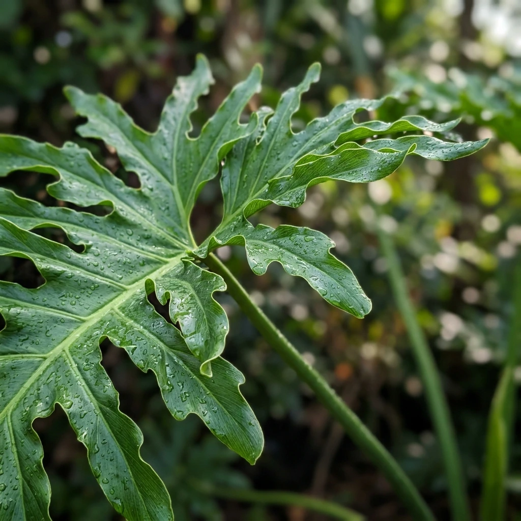 Identifier Philodendron selloum (Thaumatophyllum bipinnatifidum) avec Plant AI