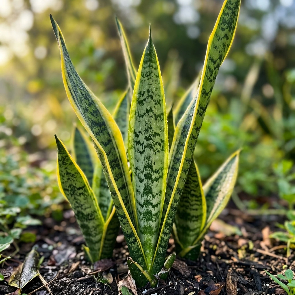 Identifier Sansevière (Dracaena trifasciata) avec Plant AI
