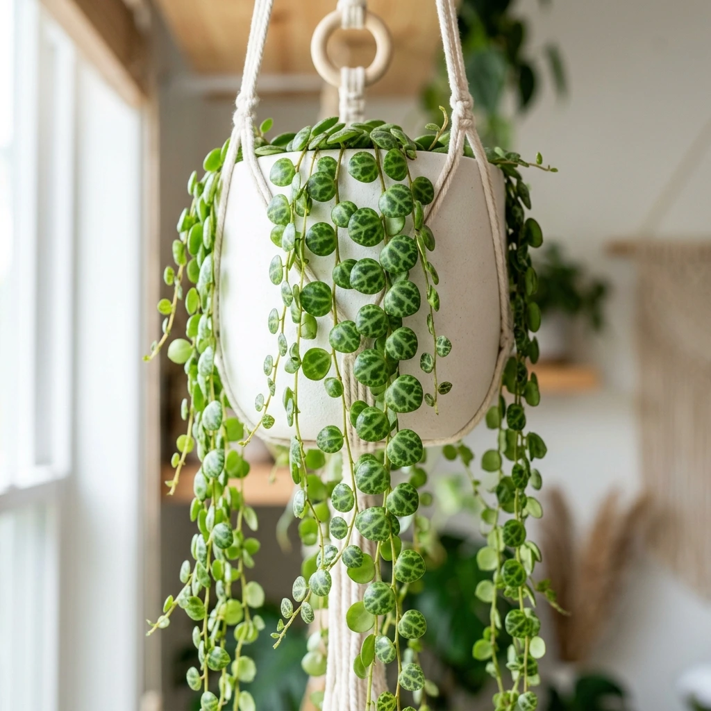 Identifier Chaîne de tortues (Peperomia prostrata) avec Plant AI