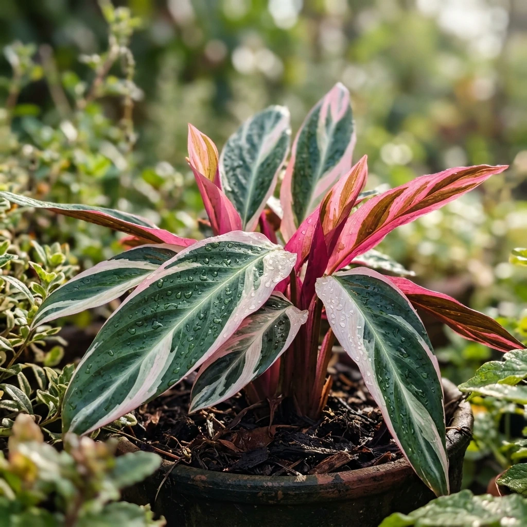 Identifier Stromanthe (Stromanthe thalia) avec Plant AI