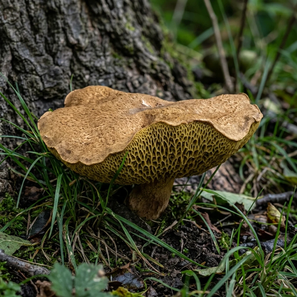 Identifica Ash Tree Bolete (Boletinellus merulioides) con Plant AI