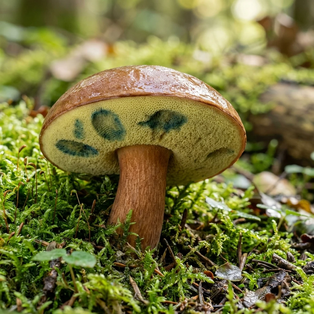 Identifica Bay Bolete (Imleria badia) con Plant AI