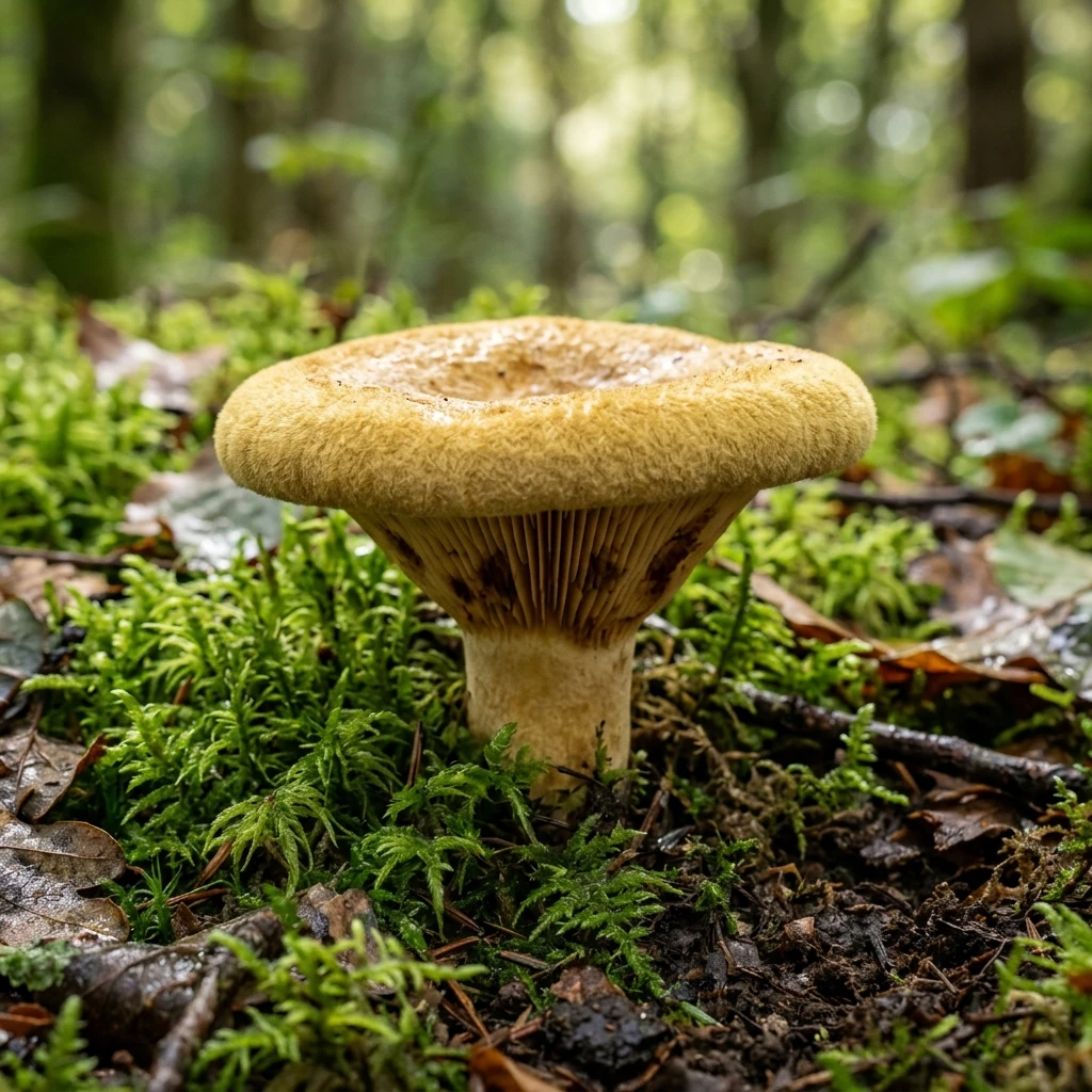 Identifica Brown Rollrim (Paxillus involutus) con Plant AI