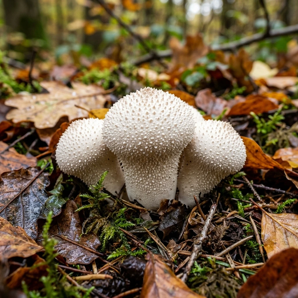 Identifica Common Puffball (Lycoperdon perlatum) con Plant AI