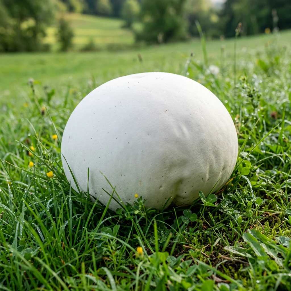 Identifica Giant Puffball (Calvatia gigantea) con Plant AI