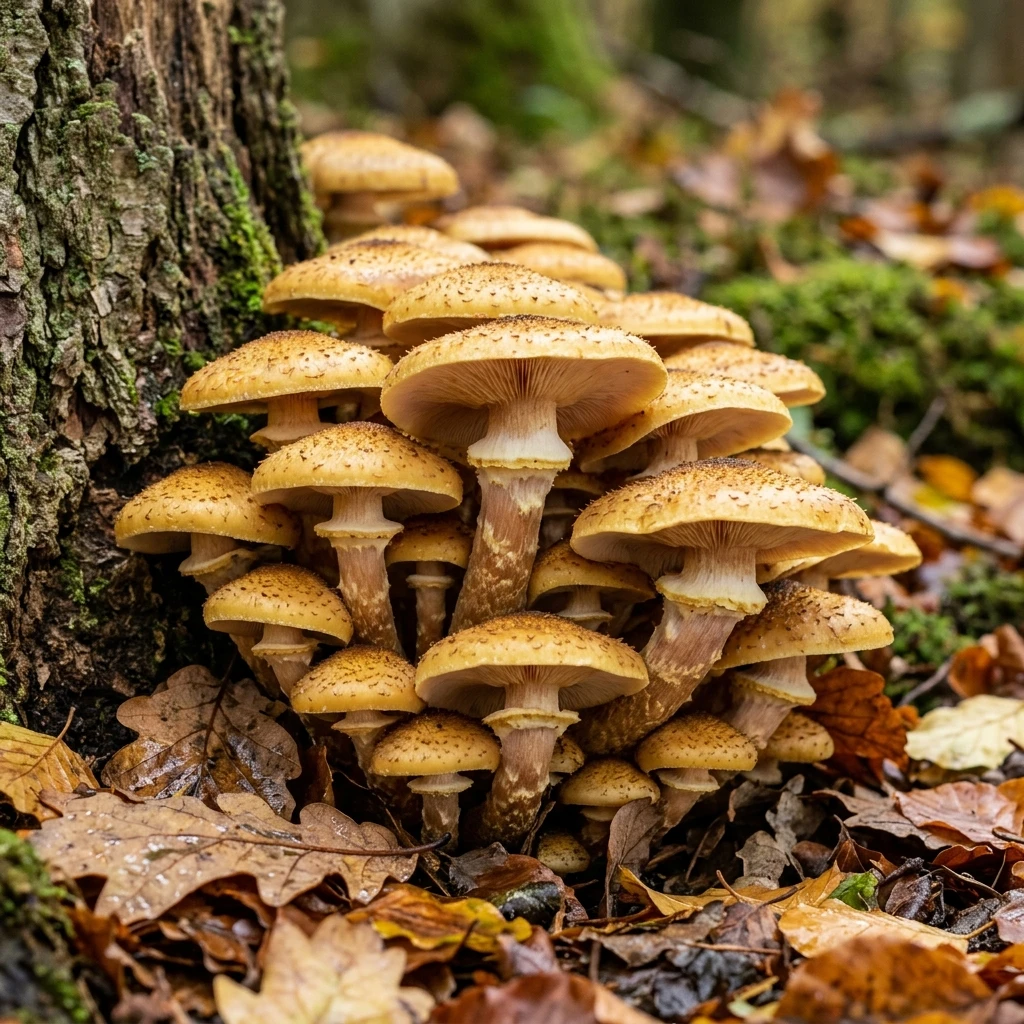 Identifica Honey Mushroom (Armillaria mellea) con Plant AI
