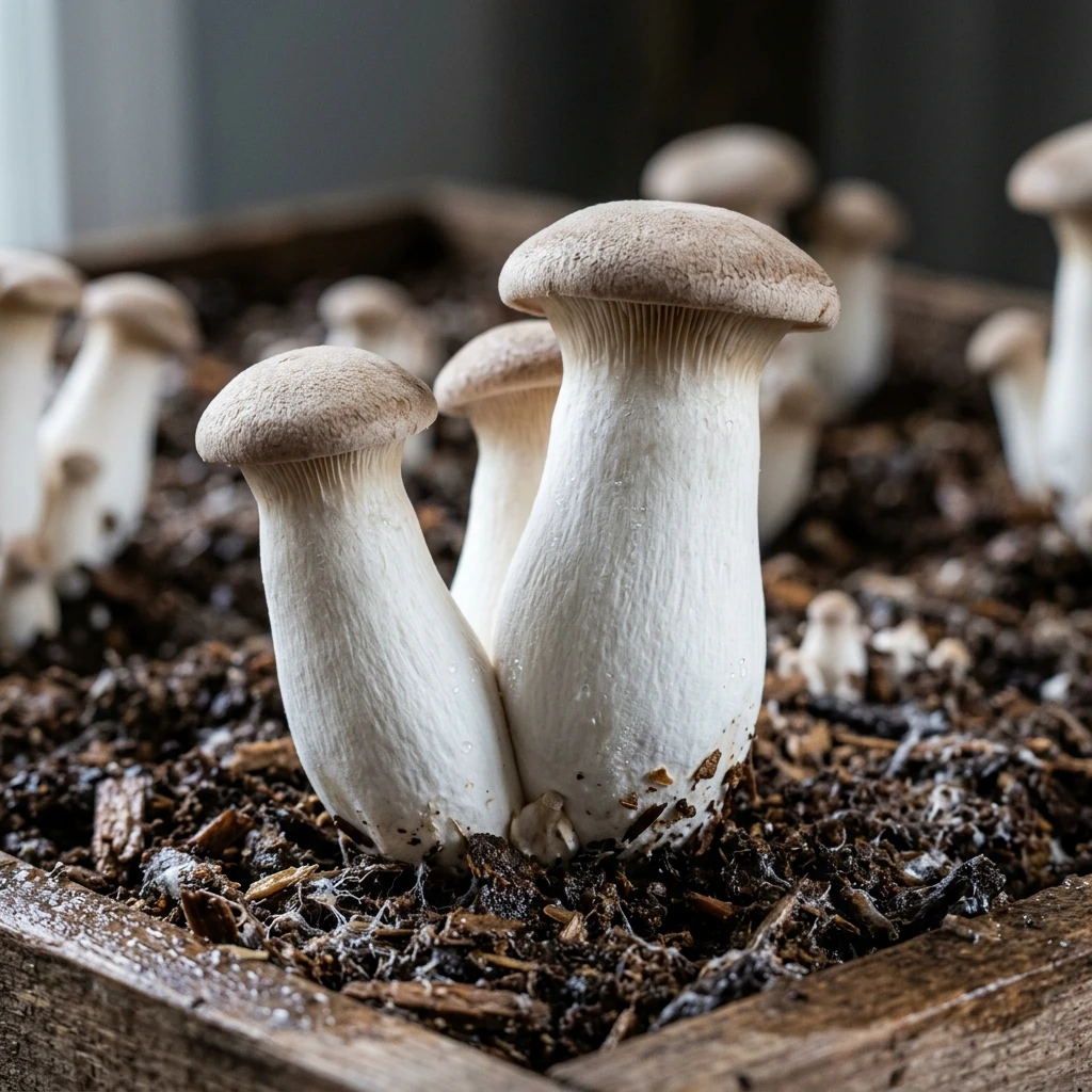 Identifica King Oyster (Pleurotus eryngii) con Plant AI