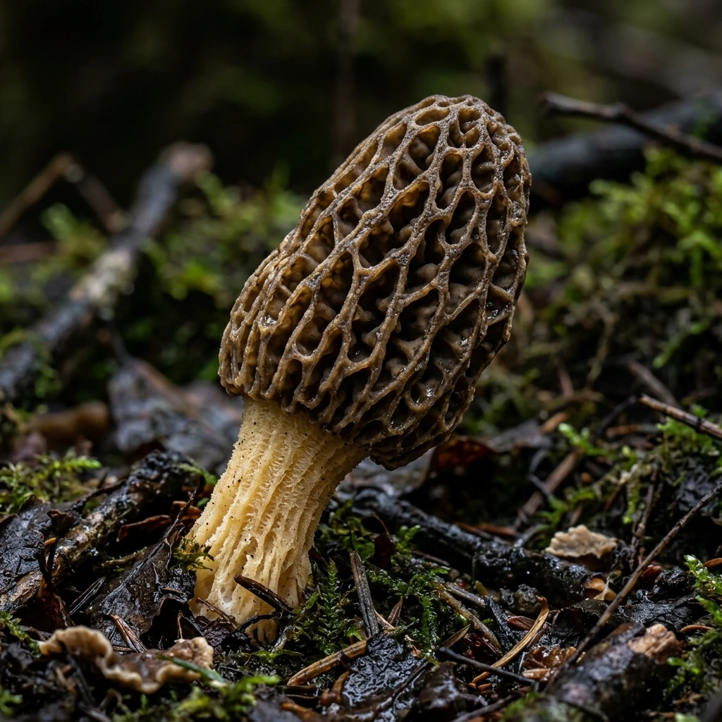 Identifica Morel (Morchella esculenta) con Plant AI