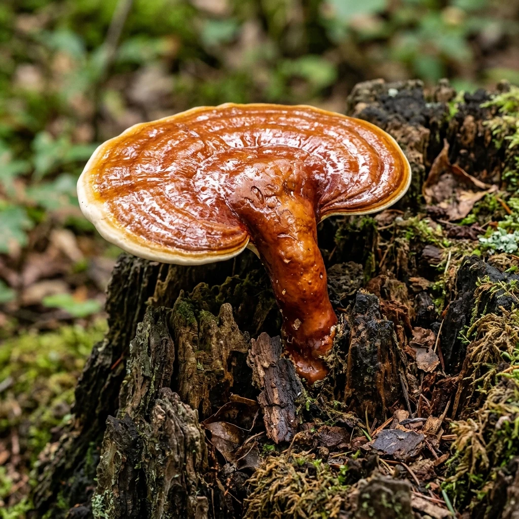 Identifica Reishi (Ganoderma lucidum) con Plant AI