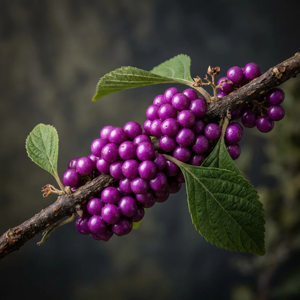 Identifica e cura American Beautyberry (Callicarpa americana) con Plant AI