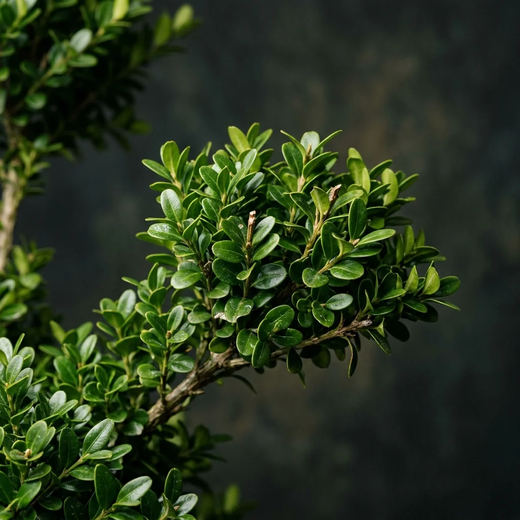 Identifica e cura Boxwood (Buxus sempervirens) con Plant AI